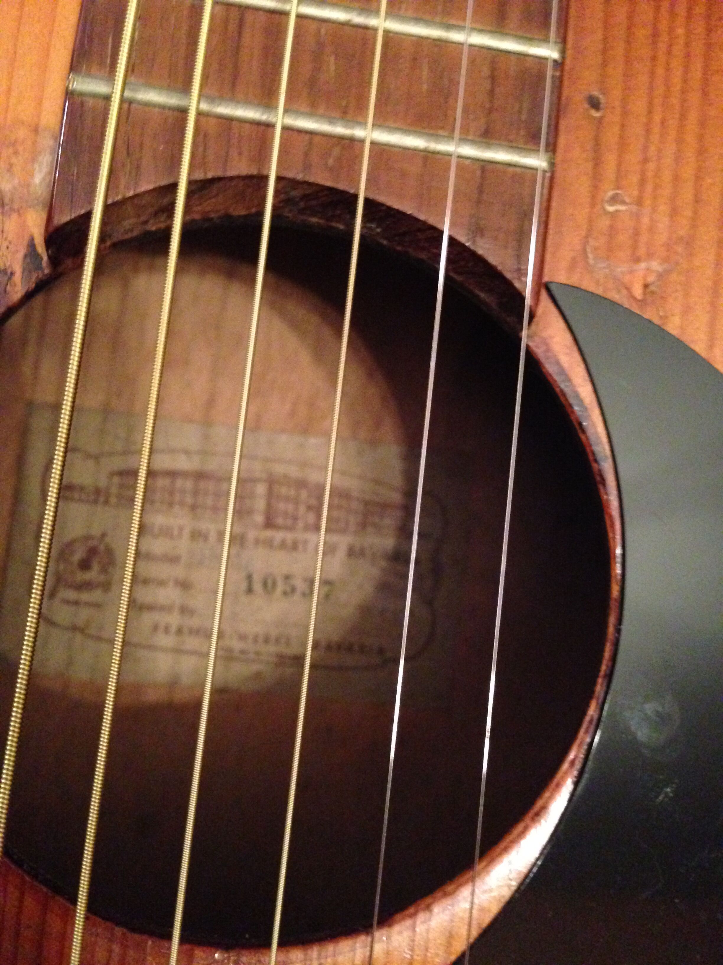 Framus Parlor guitar, 1970