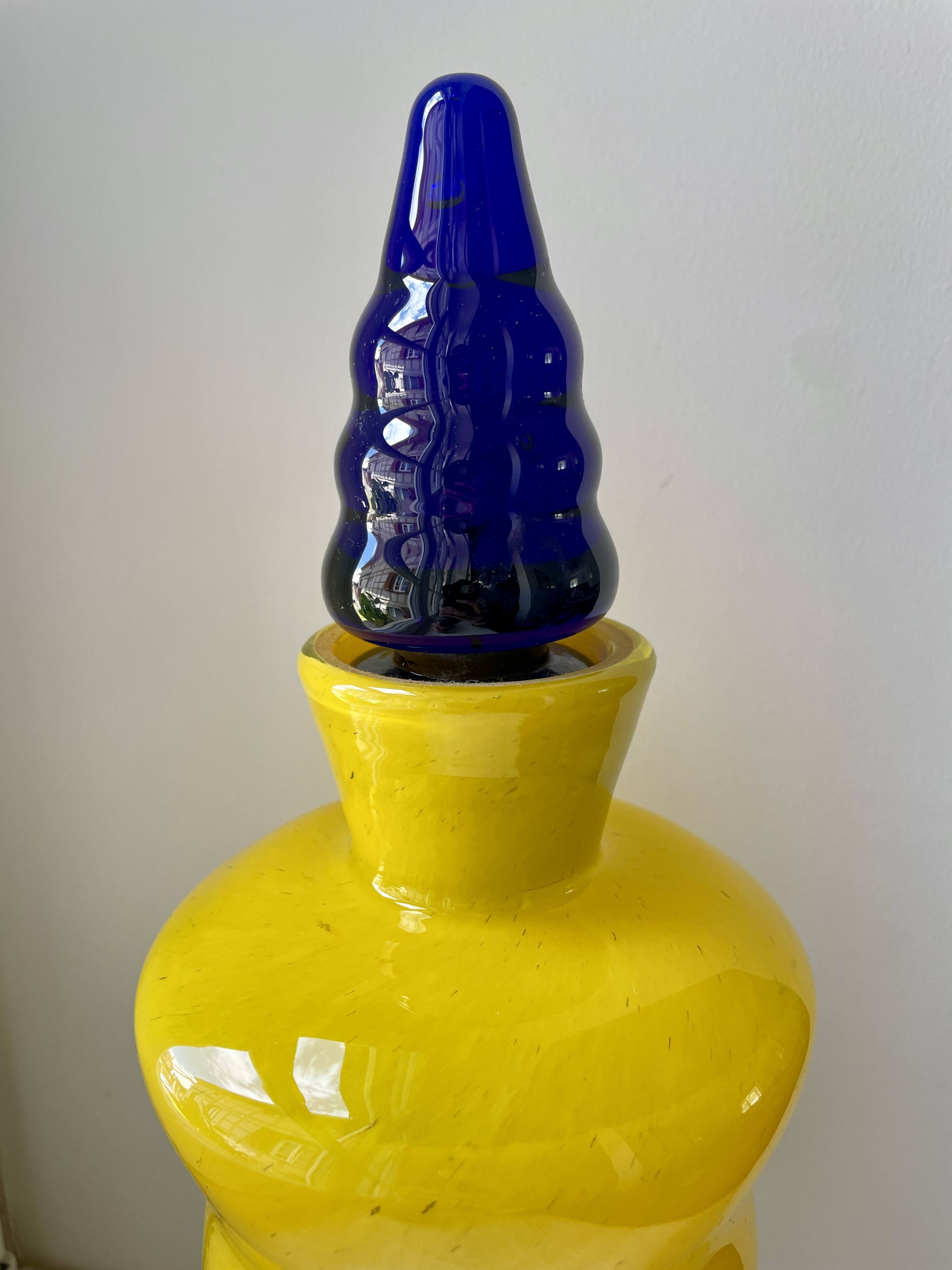 Murano vase vintage 90s