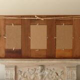 Skated wooden frame for five photos