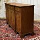 Enfilade with 4 English doors from the 1950s in mahogany.