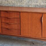 Teak sideboard by Johannes Andersen for Roche Bobois, 1960s