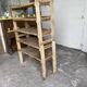 Raw poplar wood shelf