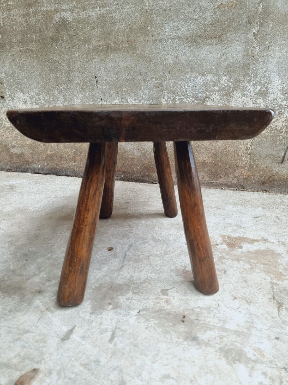 Vintage coffee table brutalist design Paris