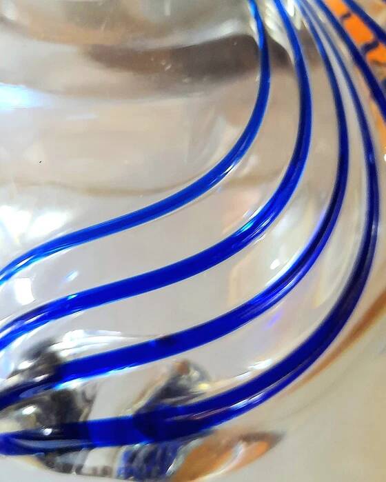 Cendrier en cristal Murano 1970