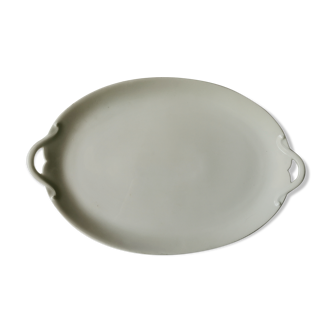 Oval dish by Gérard Dufraisseix & Abbot, 1930