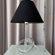 1970s Lucite Knot Table Lamp Attributed to Elaine Bscheider for Dorothy Tho