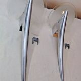 Taller Uno Joan Auger Wall lamp (2) Alien Polished Aluminum- MOMA 1980