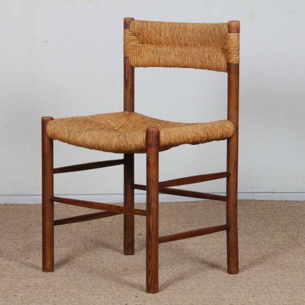 Set of 4 chairs model Dordogne, edition Sentou, 1950.