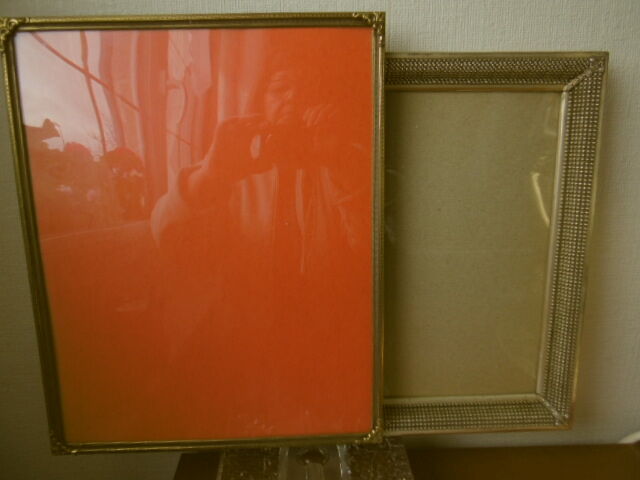 Vintage brass frames