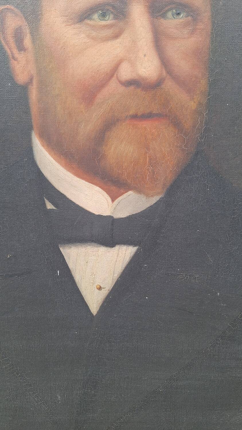 Portrait d'un notable fin XIXème