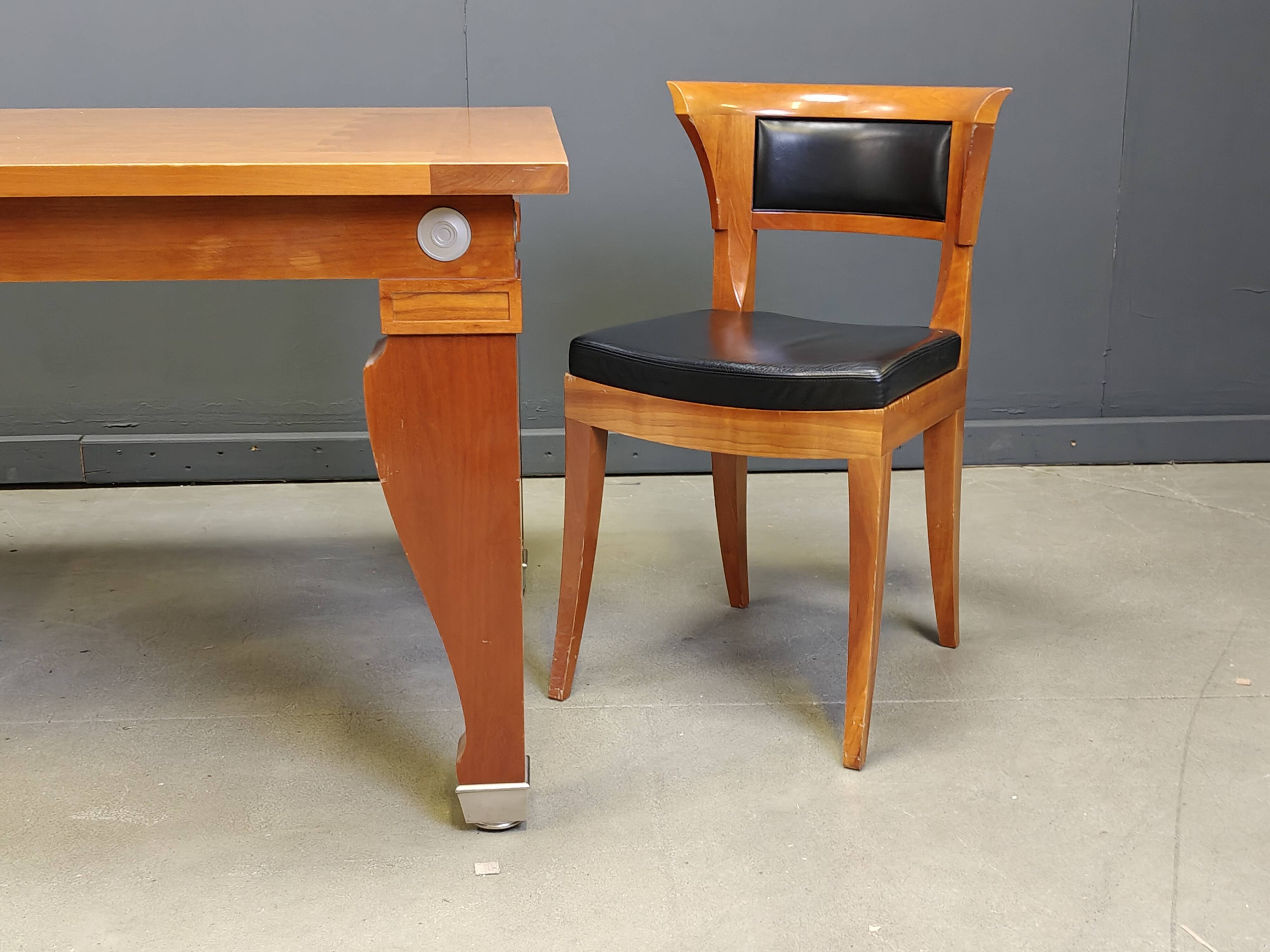 Mensa Magna Dining table by Leon Krier for Giorgetti, 1990s