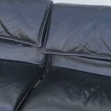 2 seater leather sofa, Cassina sofa