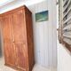 Parisian wardrobe in raw wood