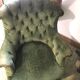 pair of large toad armchairs