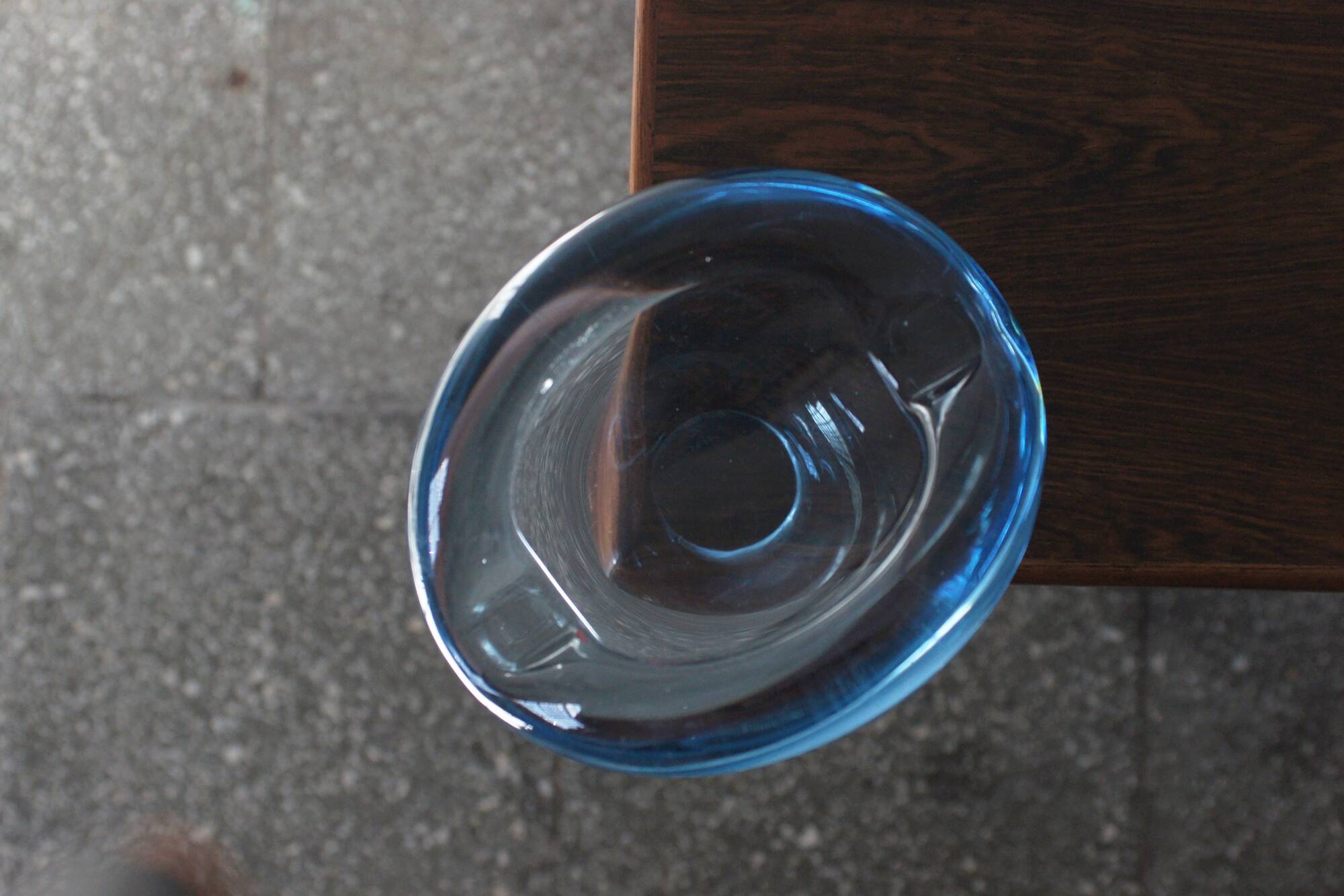 Glass Bowl design Per Lütken for Holmegaard, 1950s