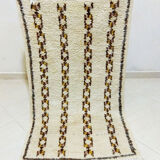 Moroccan berber carpet 130x76cm