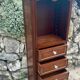 Small Louis XVI style Mahogany and mahogany veneer chiffonier