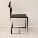 Paire de chaises en cuir naturel 'Spaghetti 101' par Giandomenico Belotti pour Alias, 1970's