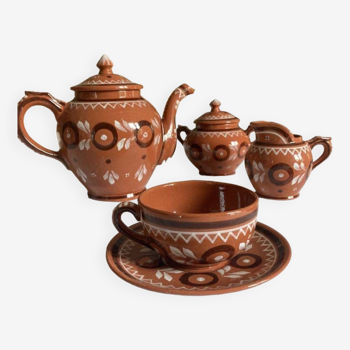 Jaouen Henriot Quimper coffee tea set