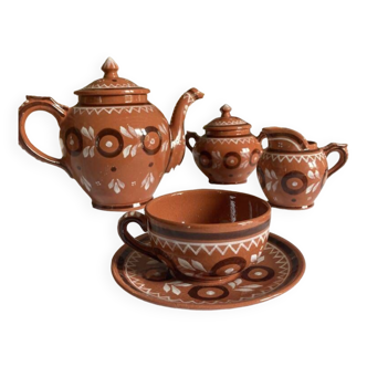 Jaouen Henriot Quimper coffee tea set