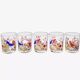 Vintage bird water glasses