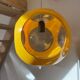 Yellow UFO Space Age suspension attributed to Luigi Colani, 1970s.
