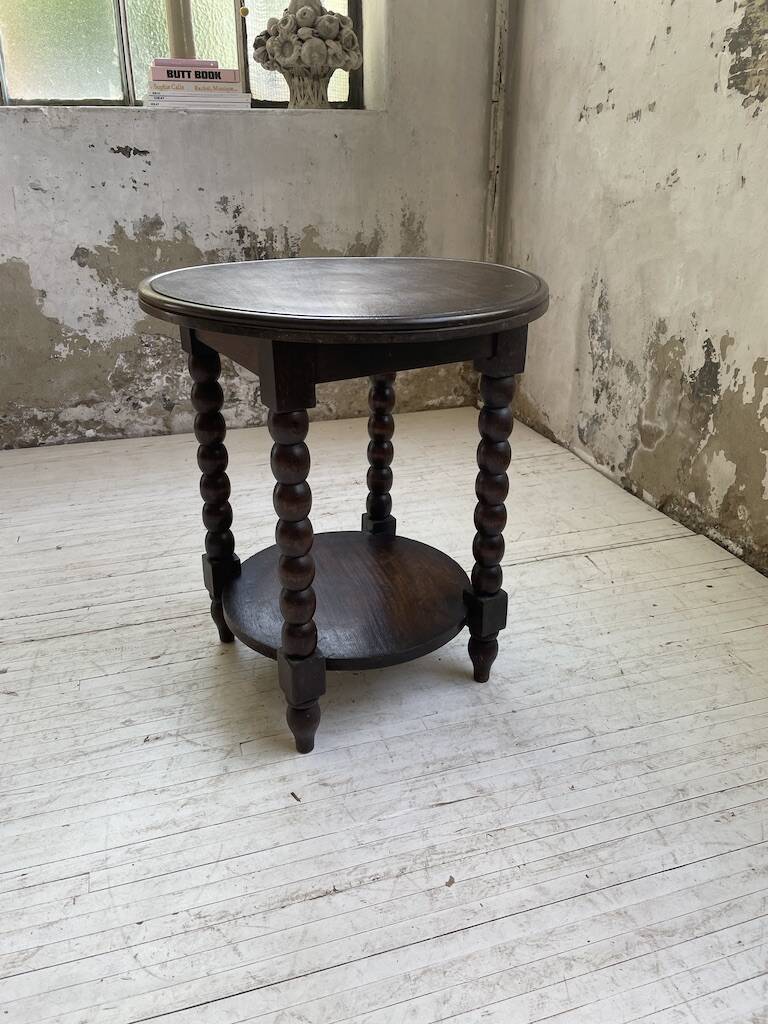 Table d’appoint brutaliste style Dudouyt