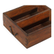 Old Teak Wood Tray Brick Mold