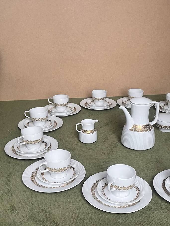 Rosenthal Studio Line Modulation Coffe Set by Tapio Wirkkala Germany 1970s