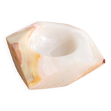 Vintage ashtray in diamond-shaped onyx