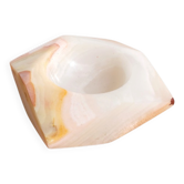 Vintage ashtray in diamond-shaped onyx