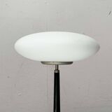 Pao T1 black table lamp, postmodern Italian model by Matteo Thun for Arteluce, 1990s.
