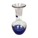 "Flirt" Glass Vase by R&B Ritzenhoff Breker – Cobalt Crackle Glass – 1990s