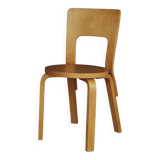 Model 66 Side Chair by Alvar Aalto for Artek, 1940s