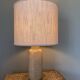 Vintage Earthenware Craquelé Mid-Century Table lamp by Pieter Groeneveldt, 1950s