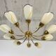Modern mid-century chandelier by Instala Děčín.