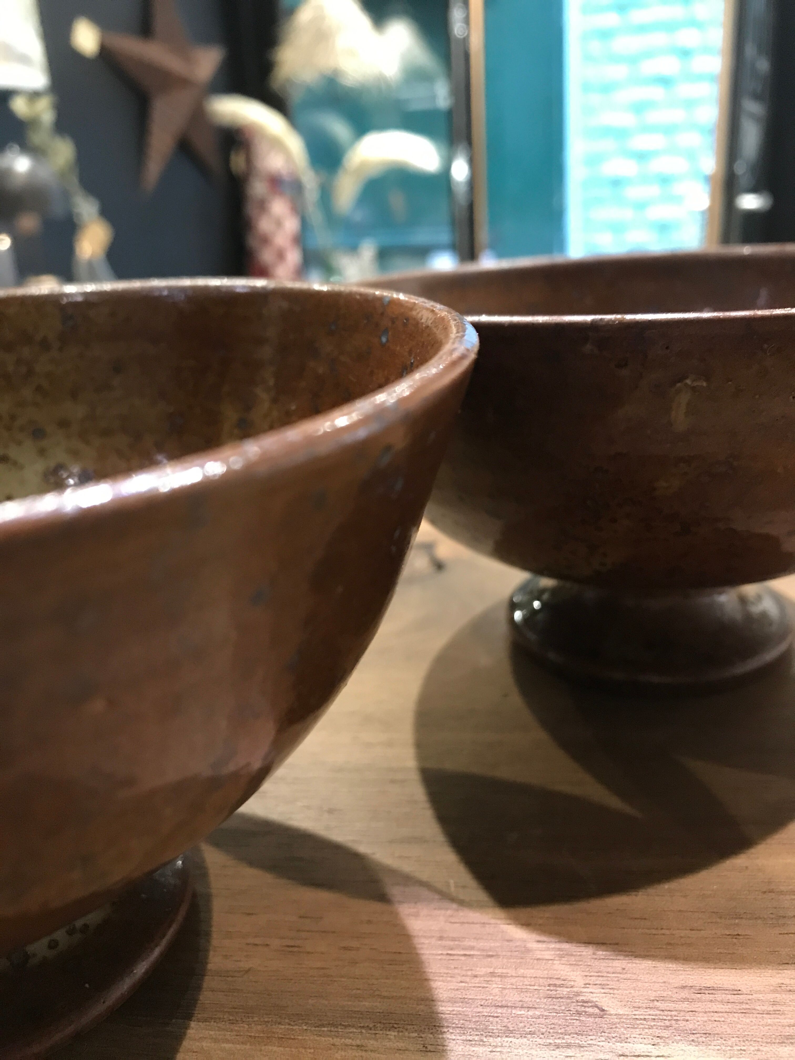 Vintage stoneware bowls