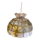 Vintage mother-of-pearl pendant light