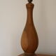 Pied de lampe bois « quille » 360mm (sans abat-jour)