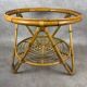 Rattan Coffee Table from the 60s