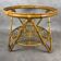 Rattan Coffee Table from the 60s