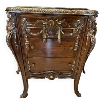 Louis XV style chest of drawers