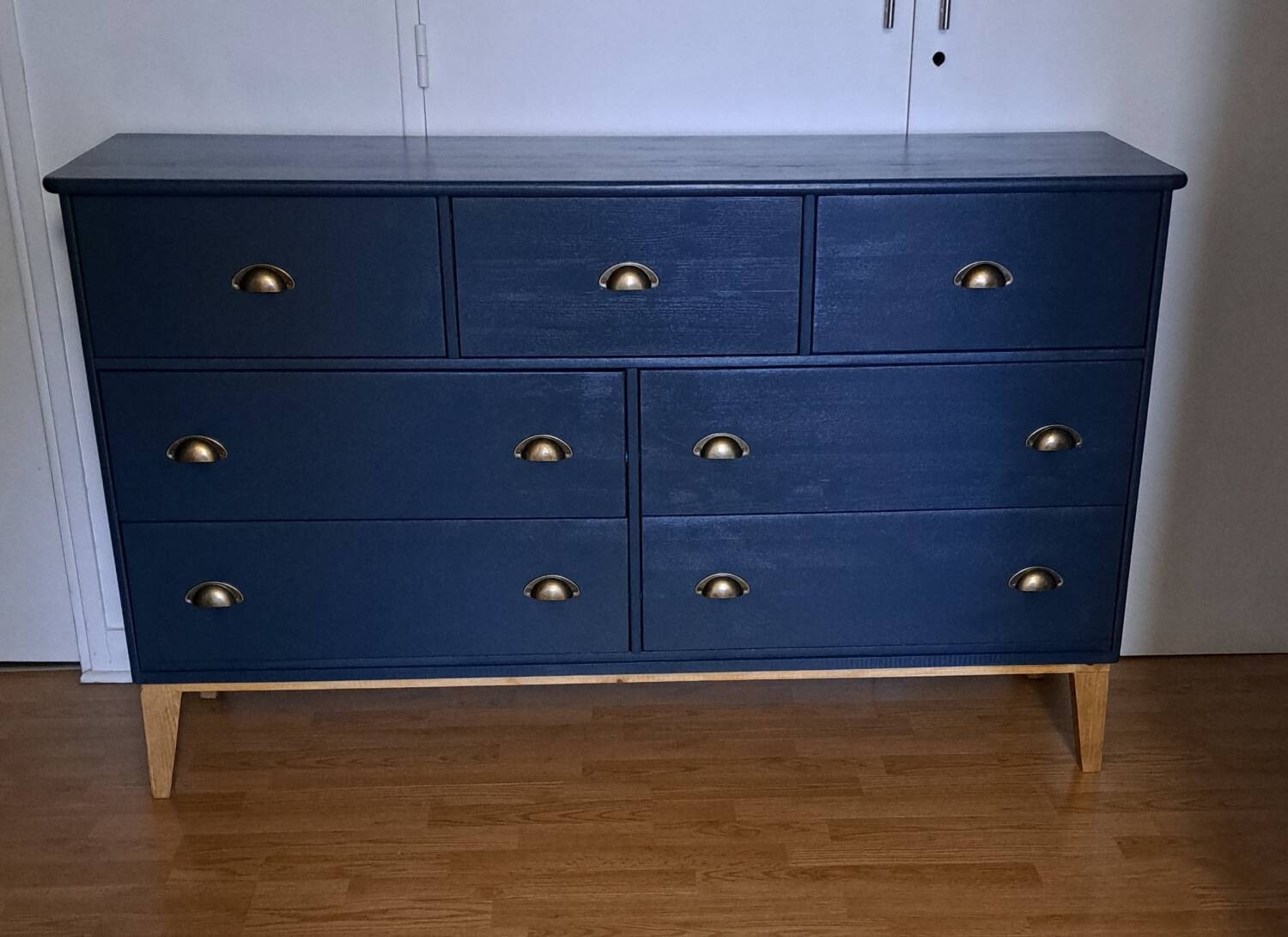 Grande commode Rød Sødgren bleu ganne