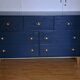 Grande commode Rød Sødgren bleu ganne
