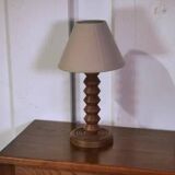 Brutalist lamp in the style of Charles Dudouyt, 1950s