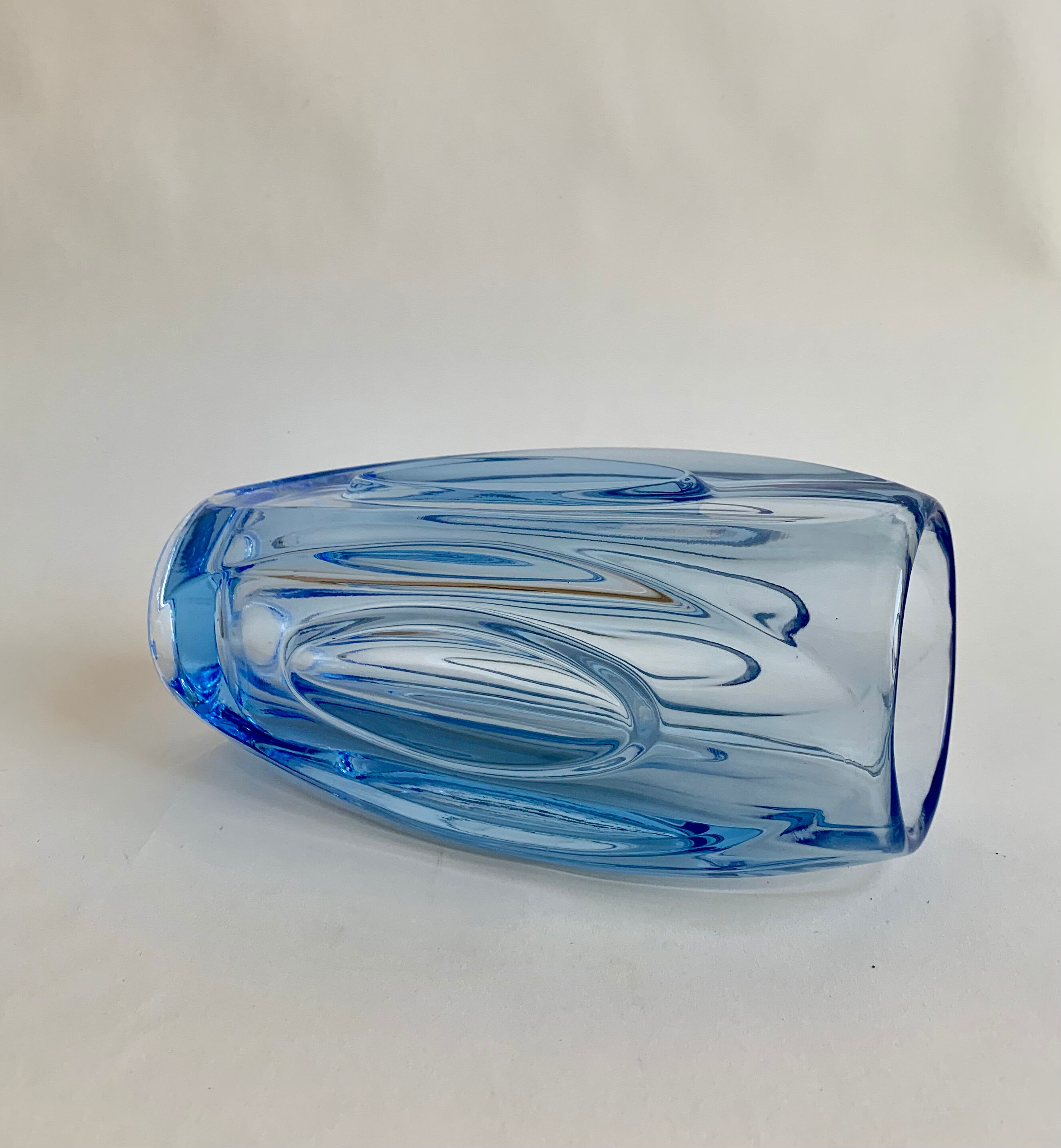 Vase by R. Schrötter for Sklo Union, Czechoslovakia, 1960s