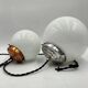 Opaline glass ball pendant lights