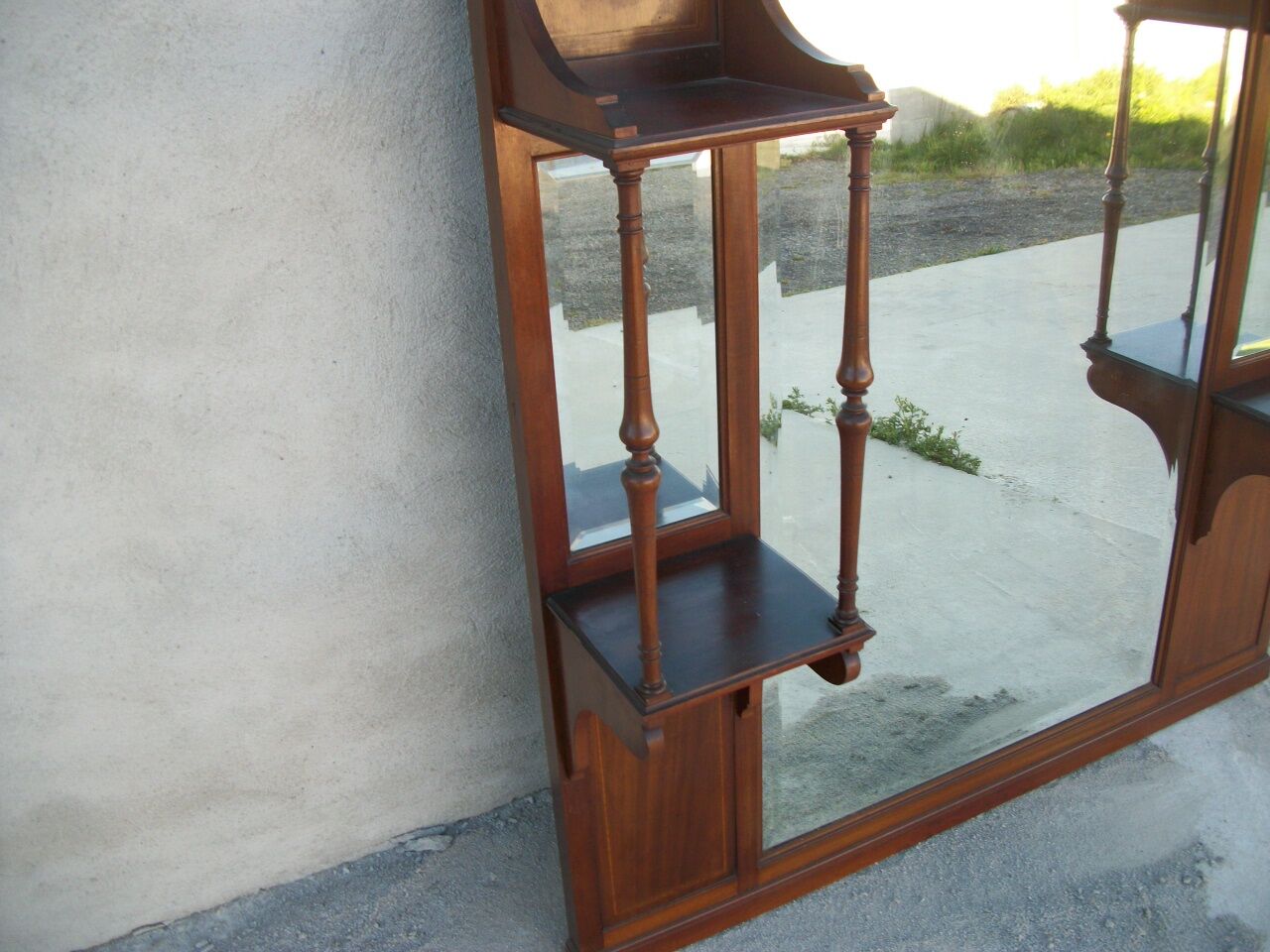 Mirror English shelf 1930 118x168cm