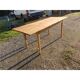 Table de ferme campagnarde en pin
