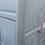 Asymmetrical Parisian wardrobe